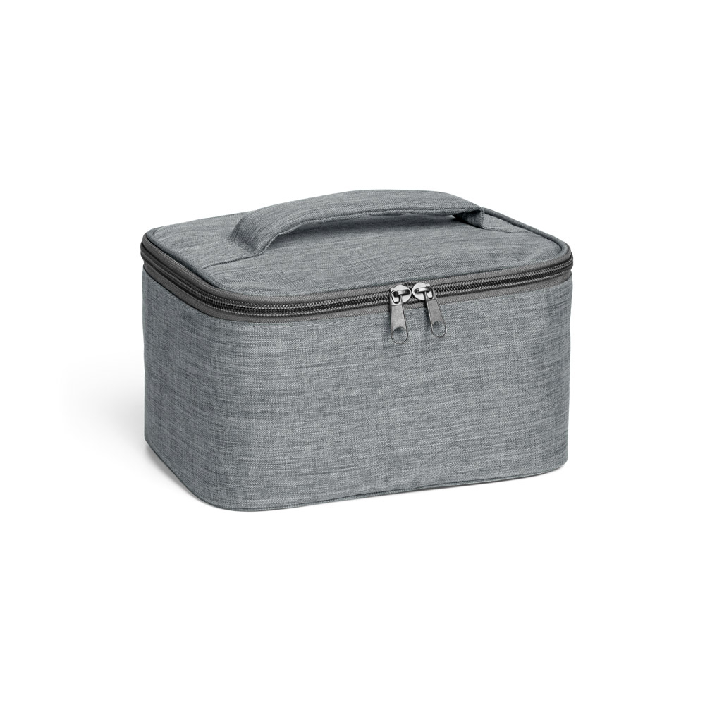 Trousse de toilette publicitaire en 300D Gris clair